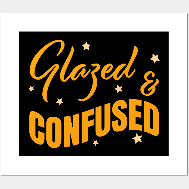 Glazed And Confused Pottery Ceramics Funny Gift Wall Art by JeZeDe